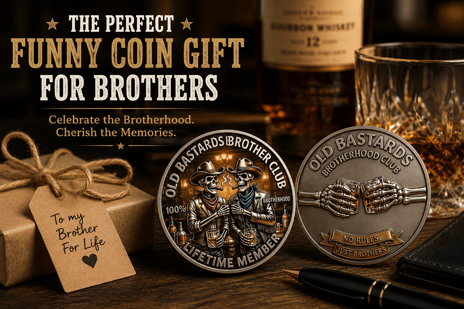 Funny Coin Gift for Brothers (They'll Actually Keep)
