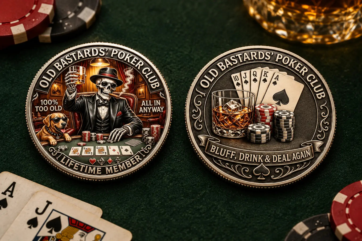 The Old Bastards’ Poker Club Coin: A Timeless Collectible for Poker Aficionados