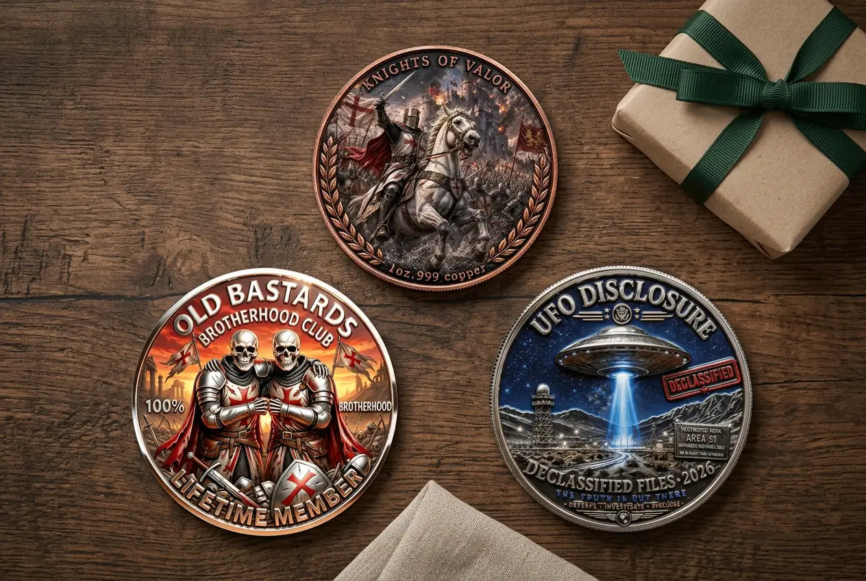 Coin Gifts for Men: From Sons and Brothers to Dads and Grandads