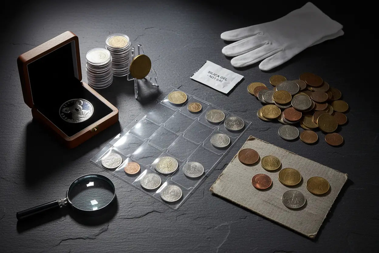 7 Coin Storage Mistakes That Can Cause Damage