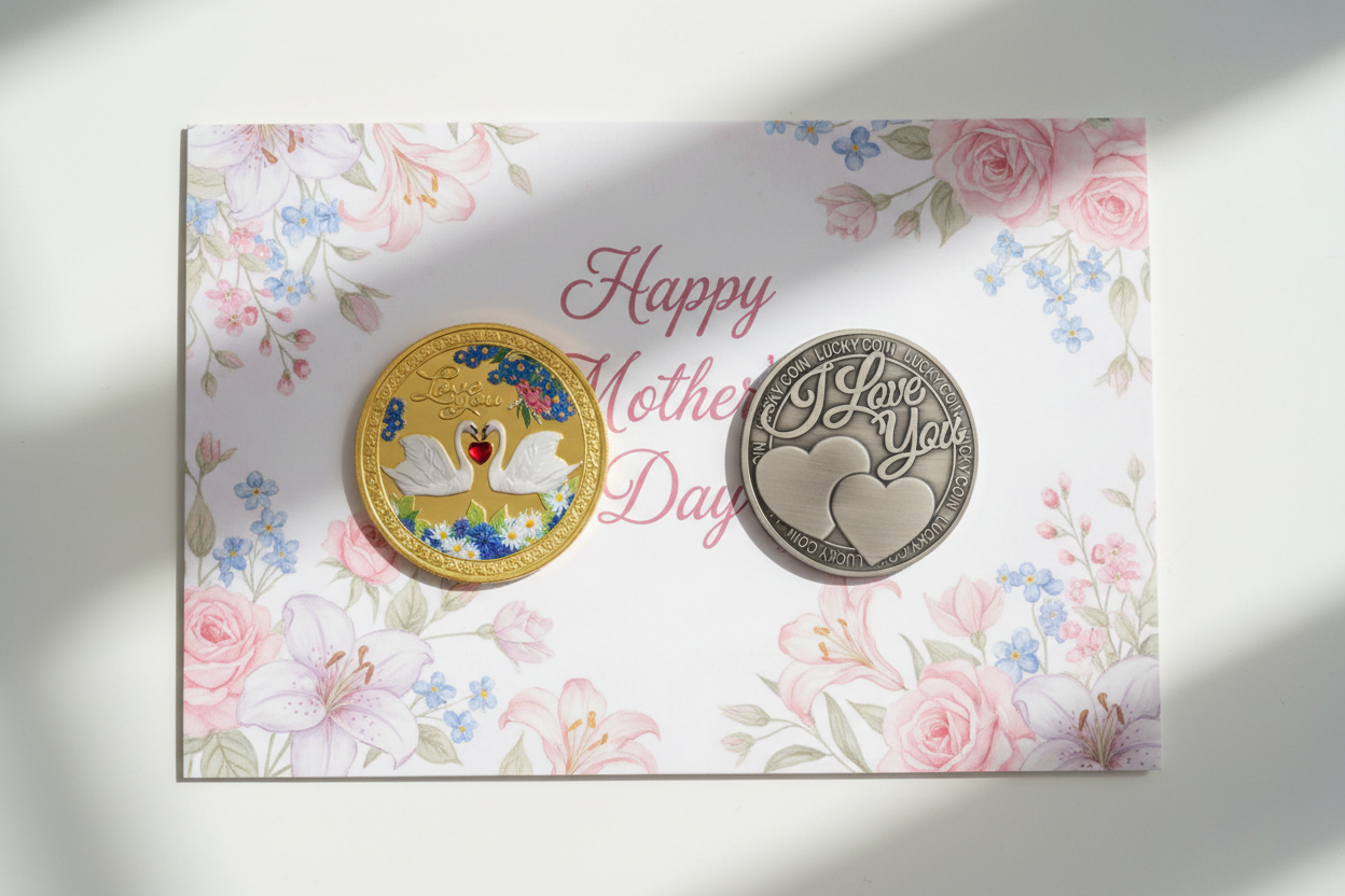 Mother's Day collectible coin gifts for mum