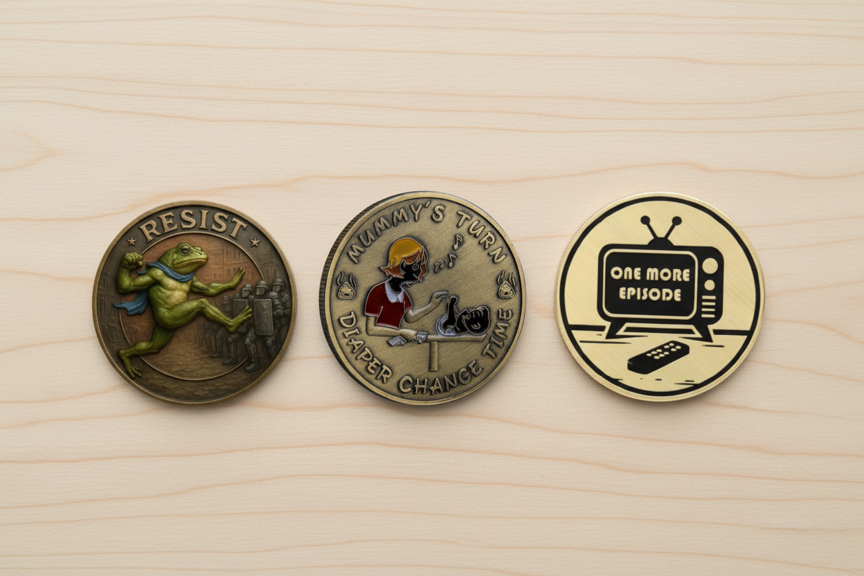 Unique novelty coins perfect for gifts
