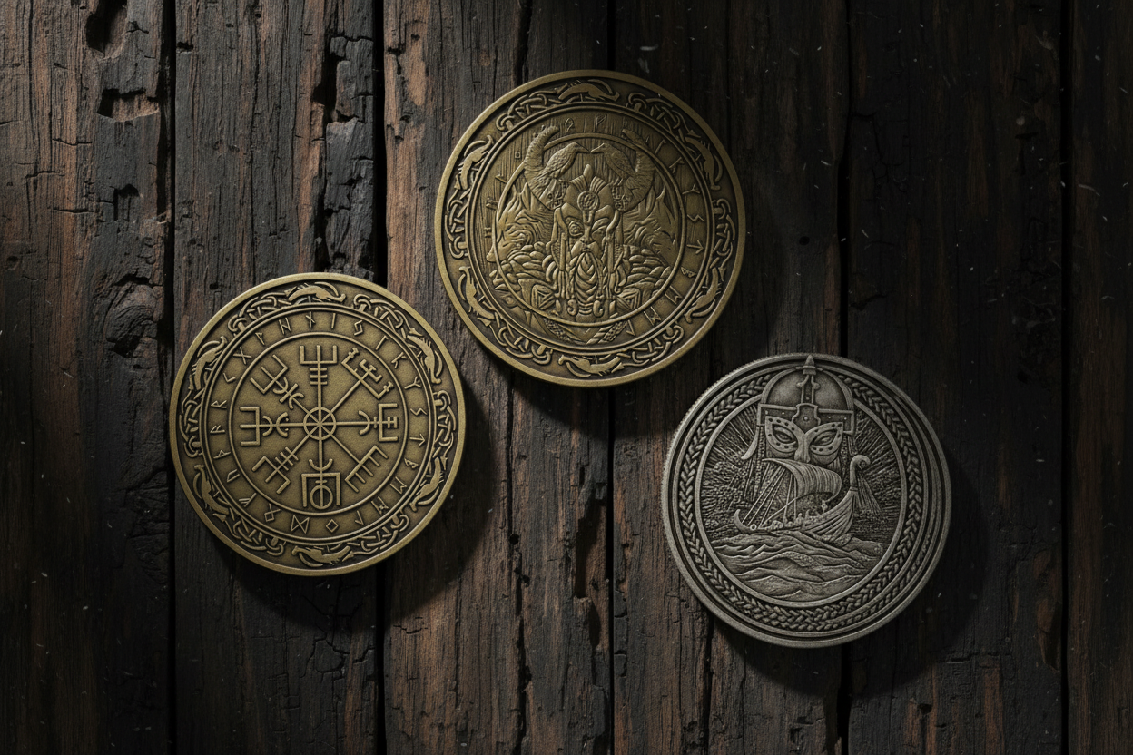 Viking Coins: Norse Mythology, Runes & Warrior Heritage