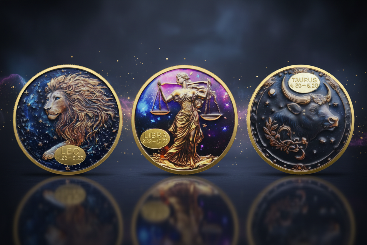 Zodiac Sign Coins: Complete Astrology Birthday Gift Guide