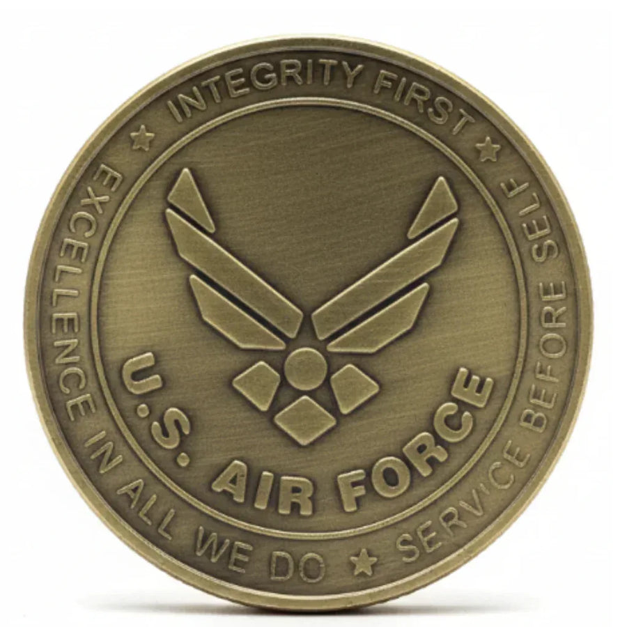 B-29 Superfortress American airpower coin reverse WWII bomber military aviation collectible token
