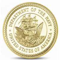 Delta Force challenge coin reverse US Army Special Forces insignia eagle crossed arrows military collectible token
