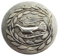 Dove olive branch wreath ancient Greece Greek collectible coin reverse peace mythology replica

