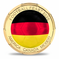Germany flag Football Feast 2026 commemorative collectible coin FIFA World Cup collectible token
