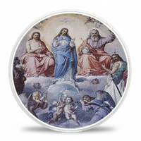Holy Trinity Jesus Life of Christ collectible coin Christian faith memorabilia available at One More Coin store
