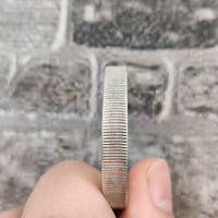 No Prey No Pay pirate coin edge detail reeded rim collectible token
