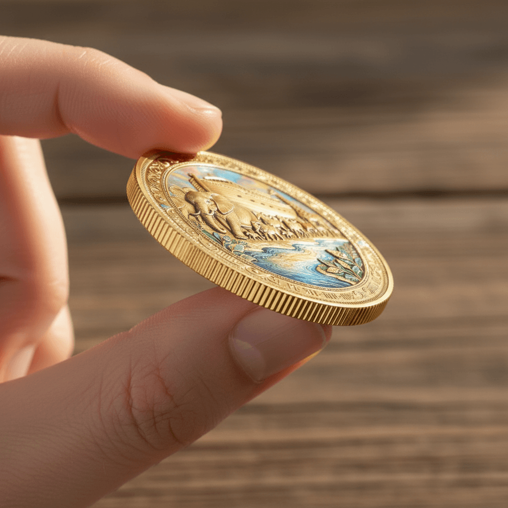 Noah's Ark Coin – Covenant of Hope Biblical Collectible