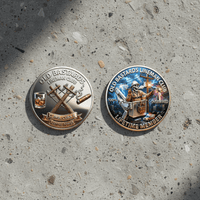 Old Bastards Lineman Club lineman novelty collectible coin both sides display electrician gift