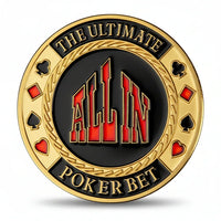 All In Ultimate Poker Bet poker themed collectible coin available at One More Coin store

