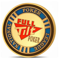 Full Tilt Poker National League poker themed collectible coin available at One More Coin store
