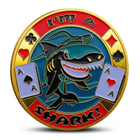 I'm A Shark poker themed collectible coin available at One More Coin store
