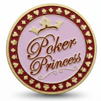 Poker Princess poker themed collectible coin available at One More Coin store

