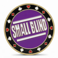 Small Blind poker themed collectible coin available at One More Coin store
