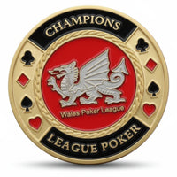 Wales Dragon poker themed collectible coin available at One More Coin store
