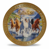 Seven horses Ma Dao Cheng Gong Chinese success idiom collectible coin token available at One More Coin store
