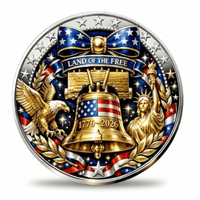 United States of America coin obverse Great Seal bald eagle E Pluribus Unum In God We Trust 250th anniversary patriotic collectible coin token available at One More Coin store
